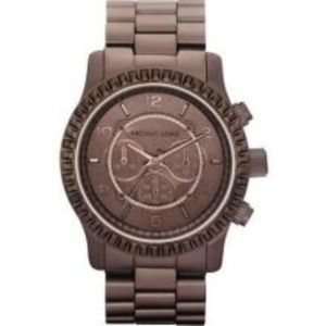 Michael Kors Women's Runway Chocolate Watch